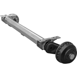 AL-KO COMPACT fékező tengely pótkocsihoz/szállítóhoz 1350kg 1100mm 1500mm 5x112