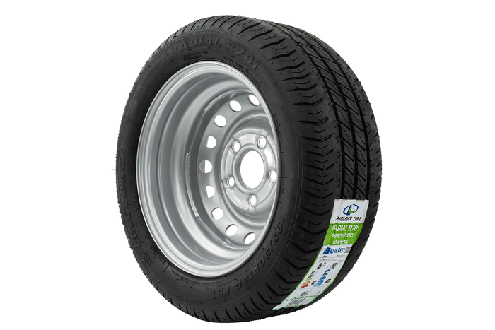 Megerősített pótkocsi kerék LINGLONG GUMIABRONCS 195/50 R13C 104/101N UNITRAILER FELNI 5.5Jx13"H2 5x112 ET:30