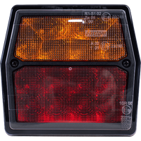 FRISTOM FT-222 LED hátsó lámpa 4 funkciós univerzális